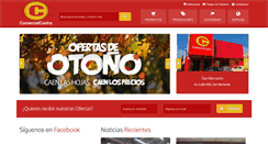 Desktop Screenshot of comercialcastro.cl