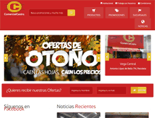 Tablet Screenshot of comercialcastro.cl